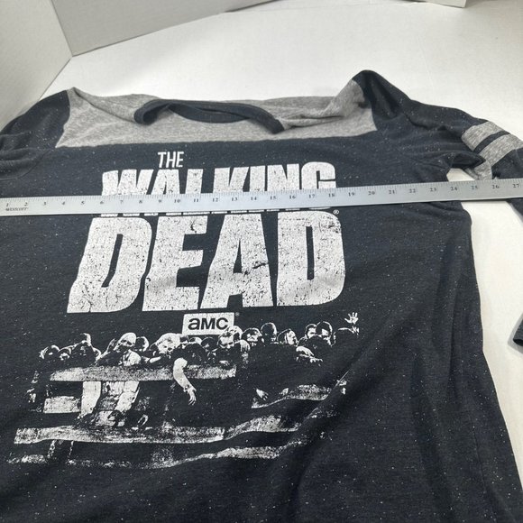 The Walking Dead Men's Size Unknown Long Sleeve Tee Shirt Black Preowned - Picture 6 of 10